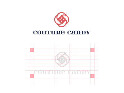 Couture candy logo brand design fashion freelance identity mark symbol vietnam