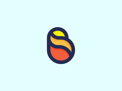 SB Logo brand icon line mark monogram stroke symbol