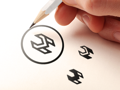 Fashion brand - Concept 1 design fashion freelance h letter line logo monogram process sketch v