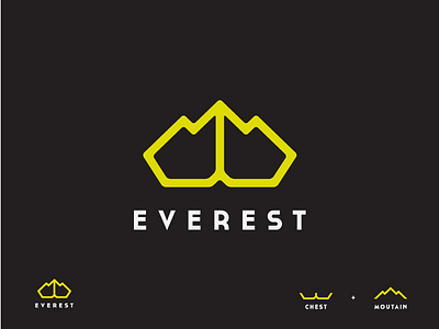 Everest logo (Sold) branding fitness freelance gym healthy vietnam workout