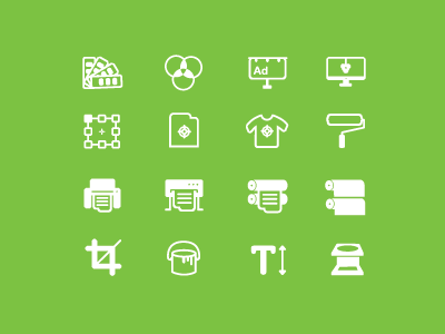 Printing industry icons icon printing icons printing industry