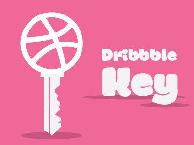 Dribbble Key dribbble icon key