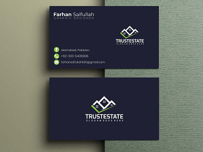 Business Card Design no#1 Realesate branding business card business cards design flat graphic design illustration logo typography