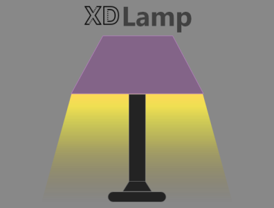 Electric Lamp branding design flat illustration vector