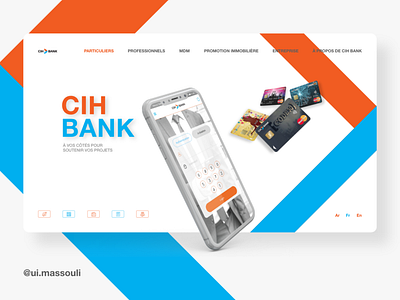 cihbank website redesign.
