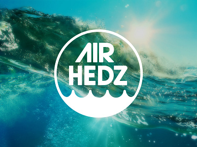 Air Hedz Brand Mark air branding brandmark identity inflatable logo water