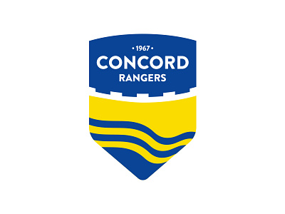 New Badge for Concord Rangers F.C badge beach concord crest football identity logo soccer