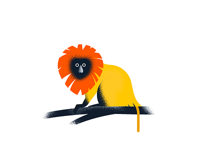 Endangered animals animals brush character digital illustration illustration vector