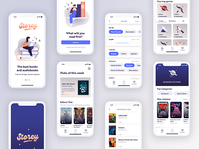 Storey - book app