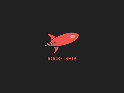 Rocket ship logo branding design graphic design logo