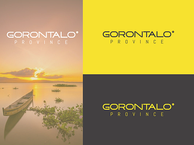 Word mark logo of Gorontalo branding design graphic design logo typ typography vector