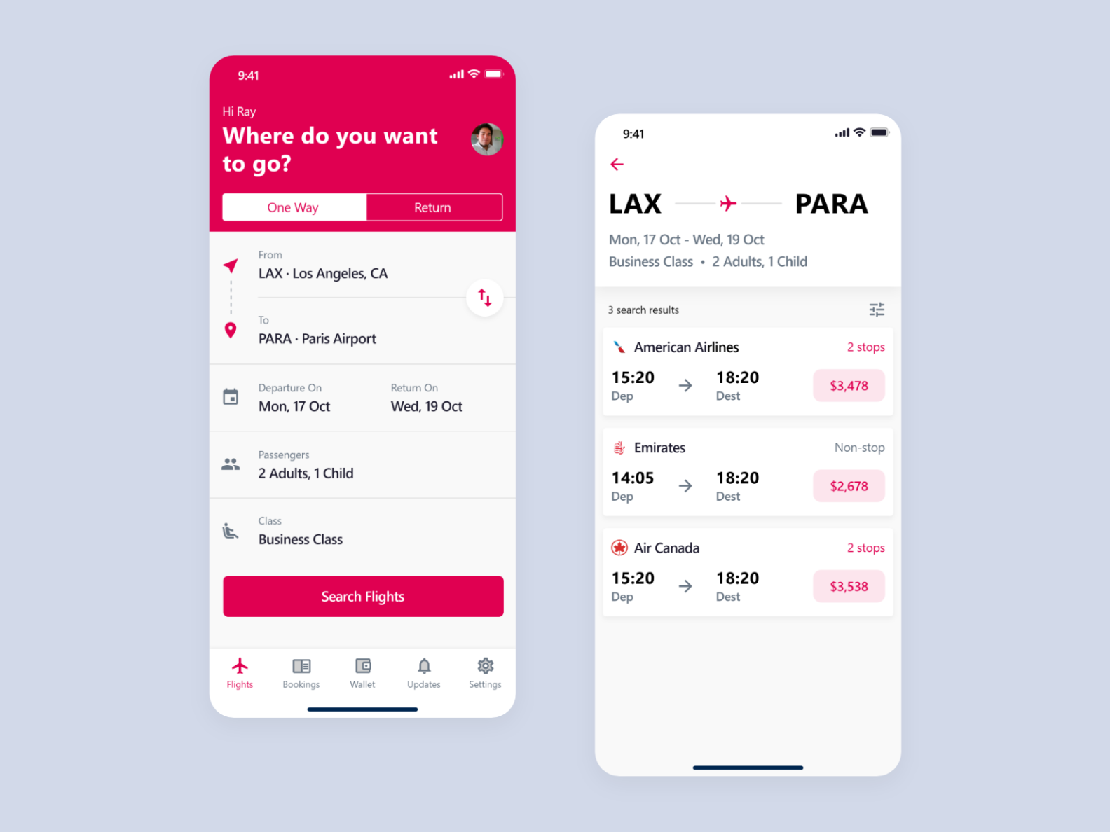 Flight ticket UI design by Yusef Esfandiary on Dribbble