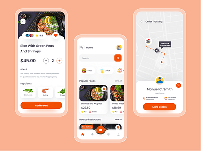 Food app delivery app burger delivery app food delivery food design ui