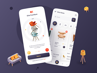 Furniture e-commerce App