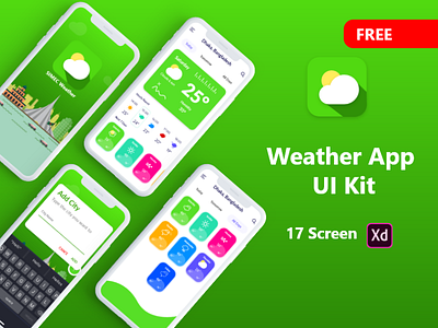 Weather App UI Design adobe xd agency app app design app ui design branding creative graphic design illustration illustrator mobile app design mobile ui photoshop sports apps ui ui designer ui designers vector weather app website