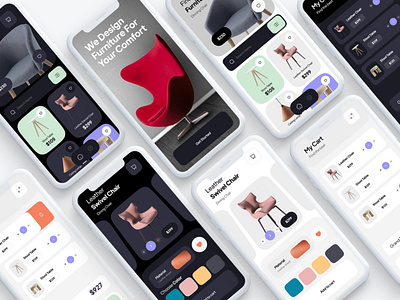 Ecommerce Store Mobile App UI UX Design