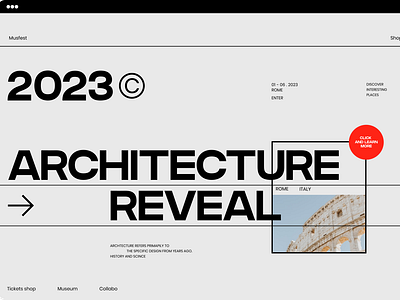Architecture reveal - redesign cocept