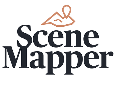 SceneMapper logo app icon logo photography scenemapper wip