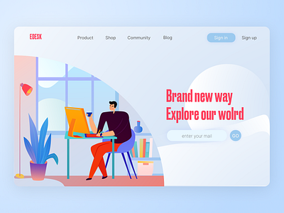 Virtual Travel clean creative design illustraion interface interface design landing layout minimal product travel travel app traveling trendy typography ui ui design ux web web design