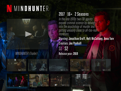 MIindhunter Netflix Player