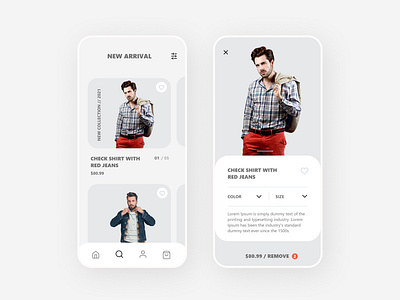 Shopping App UI Concept