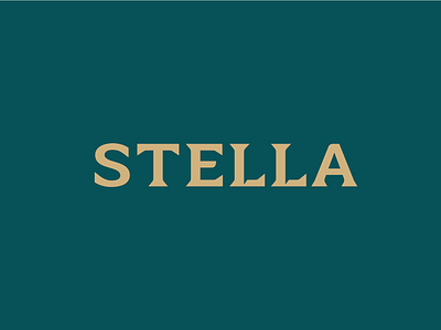 Stella - Branding brand identity branding custom wordmark logo logo design logotype luxury luxury branding mark minimal modern branding symbol wordmark