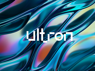 Ultron - Branding brand branding custom logo custom type futuristic logo logo desing logo identity logytype mark modern symbol tech wordmark