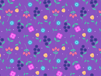 Flower pattern background bright color colorful flowers pattern pink print purple seamless shades vector vegetable