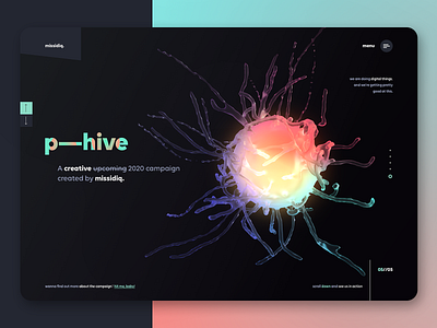 missidiq - Creative agency landing page design