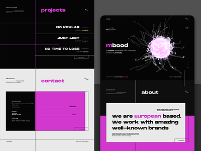 missidiq - Creative agency landing page design agency branding creative studio landing page ui design web design website website design