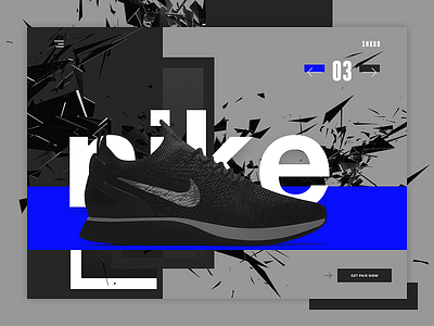 SNKRD - Sneakers shop landing page