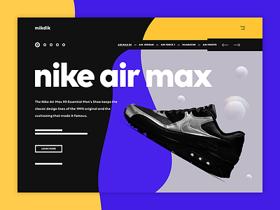 mikdik - online fashion store by Robert Berki on Dribbble