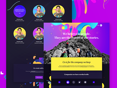 PaperplaneCo - Creative Agency landing page design by Robert Berki on ...