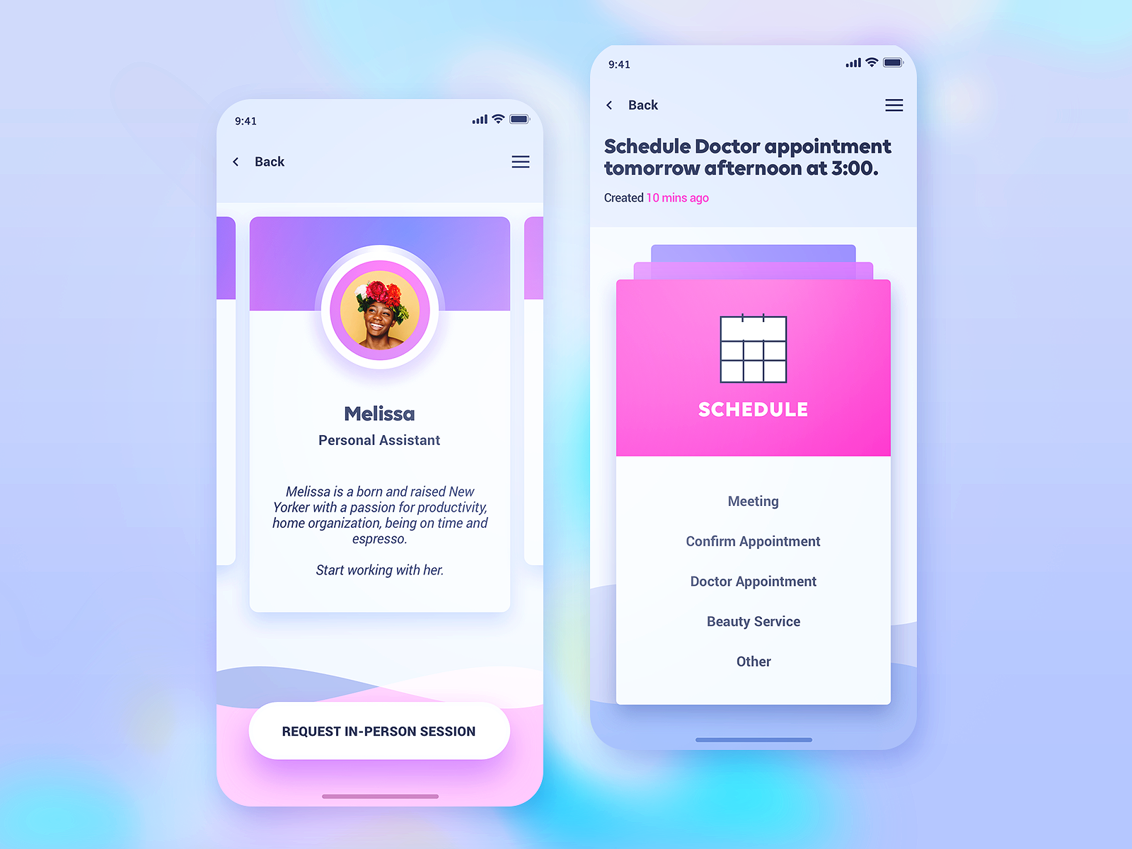 GN - High-End Personal Assistant by Robert Berki on Dribbble