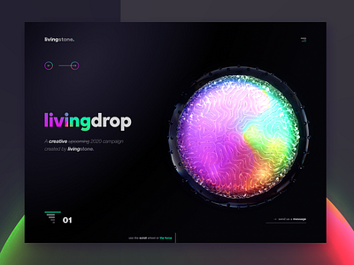 livingstone - Creative Digital Agency branding creative agency digital agency landing page ui design user interface design web design website design