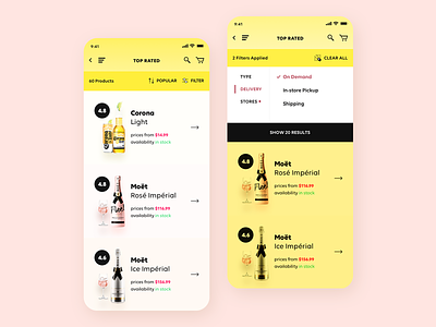 MBD - Liquor, Beer, & Wine - Marketplace iOS App