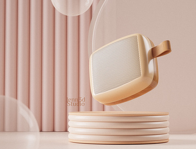 Speaker - 3D product photography 3d render blender cgi design 3d product product vizualisation