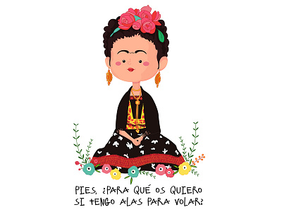 Frida Kahlo by Rocío González on Dribbble