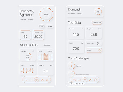 Running App 2.0 | Soft UI