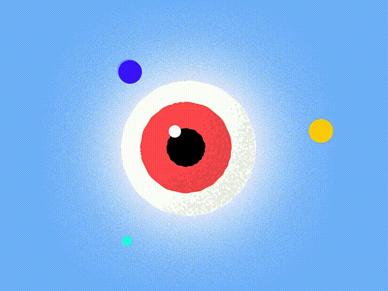 Eyeball gif 2danimation aftereffects animated gif ball design eye eyeball illustration orbit