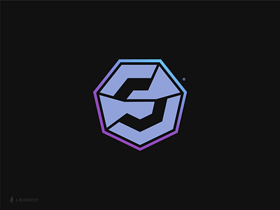 Supernova branding design heptagon icon identity logo logotype mark seven symbol