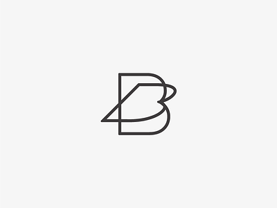 BB bb grid icon identity letter logo logotype lucas braga mark monogram symbol