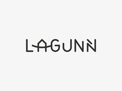 Lagunn identity lagunn letter logo logotype lucas braga mark symbol typography word wordmark