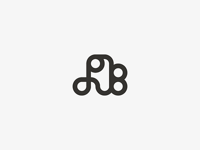 LB icon identity lb letter logo logotype lucas braga mark monogram symbol