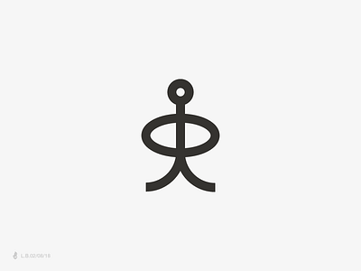 Lucas Braga's Logobook Logo hug icon identity logo logotype lucas braga mark minimal modern person symbol