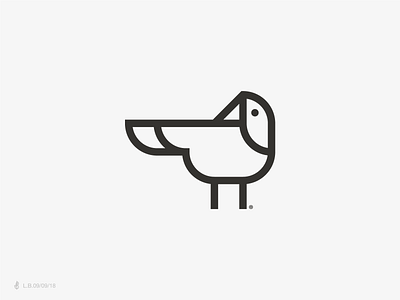Passarim bird bird illustration icon identity illustration logo logotype lucas braga mark symbol