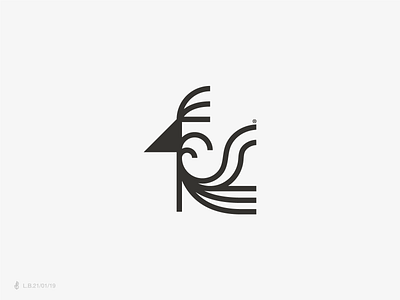 Vento Pluma Logo animal brand design icon identity line logo logotype lucas braga mark minimal modern symbol