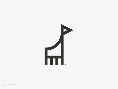 Atalaia Logo animal brand design icon identity line logo logotype lucas braga mark minimal modern symbol