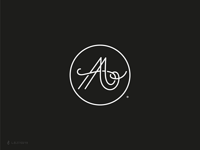 A+A Monogram Proposal aa brand branding design icon identity letter line logo logotype lucas braga mark minimal monograma symbol typography