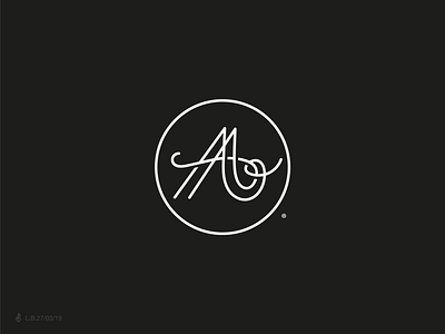 A+A Monogram Proposal aa brand branding design icon identity letter line logo logotype lucas braga mark minimal monograma symbol typography